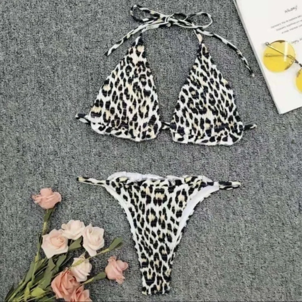 NEW!! 👙 Cheetah Print Two Piece Bikini Set